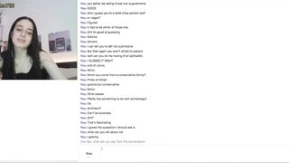 Shy Pale Girl Gives In
