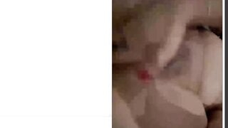 Cutie With Red Nails