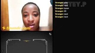 South African Plays Omegle Game