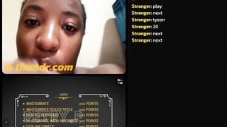 South African Plays Omegle Game
