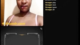 South African Plays Omegle Game