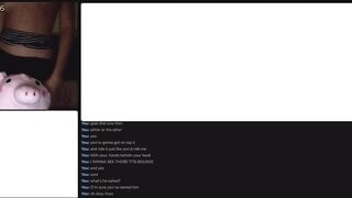 Omegle cutie plays again [with sound]