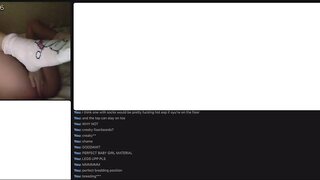 Omegle cutie plays again [with sound]