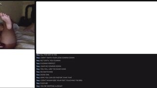 Omegle cutie plays again [with sound]