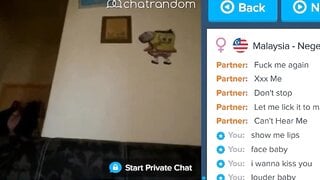 Horny Malaysian girl  masturbates, plays with wet pussy
