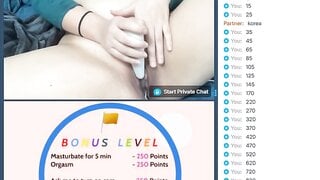 Korean/Canadian girl plays the Omegle game
