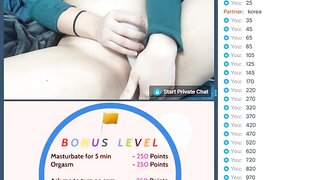 Korean/Canadian girl plays the Omegle game
