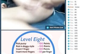 Korean/Canadian girl plays the Omegle game