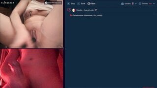 Mexican flingster Slut with buttplug squirts hard