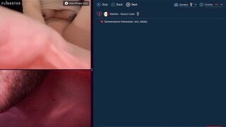 Mexican flingster Slut with buttplug squirts hard