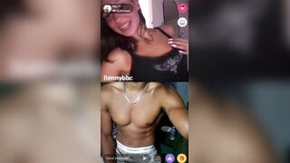 Girl gets turned on looking at bbc