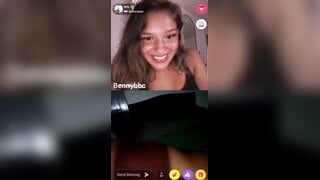 Girl gets turned on looking at bbc