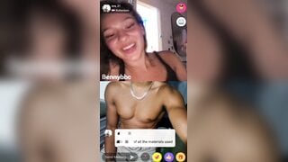 Girl gets turned on looking at bbc