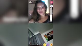 Girl gets turned on looking at bbc