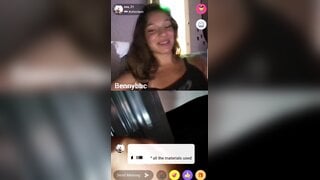 Girl gets turned on looking at bbc