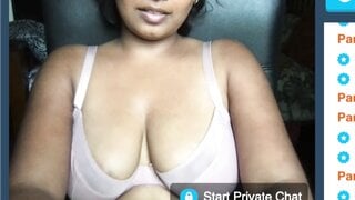 Busty babe teases