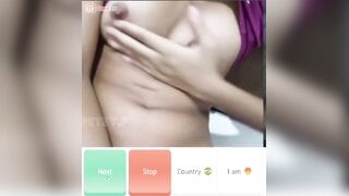 Brazilian Girl uses carrot in pussy