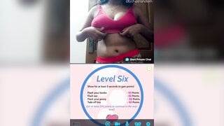 Indian Girl Big Tits Plays Omegle Game