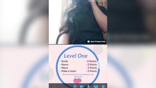 Indian Girl Big Tits Plays Omegle Game