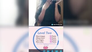 Indian Girl Big Tits Plays Omegle Game