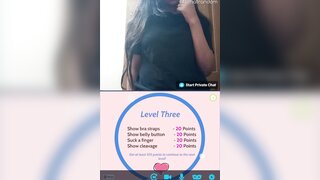 Indian Girl Big Tits Plays Omegle Game