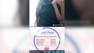 Indian Girl Big Tits Plays Omegle Game