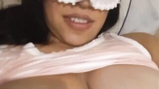 Ometv Argentinian wife got horny watching black cock