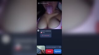 Hot Chilean woman helps me cum (no sound)