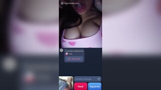 Hot Chilean woman helps me cum (no sound)