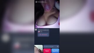 Hot Chilean woman helps me cum (no sound)