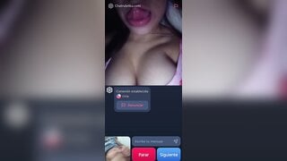 Hot Chilean woman helps me cum (no sound)