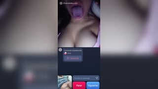 Hot Chilean woman helps me cum (no sound)