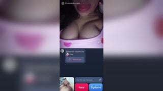 Hot Chilean woman helps me cum (no sound)