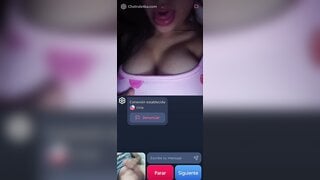 Hot Chilean woman helps me cum (no sound)