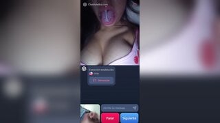 Hot Chilean woman helps me cum (no sound)