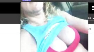 Horny Milf Had To Rub One Out On The Way Home From The Gym