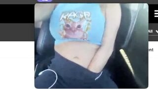 Horny Milf Had To Rub One Out On The Way Home From The Gym