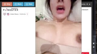 Cutie Nibbles On Her Nipples