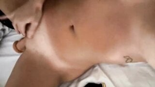 Brazilian taned lined beaty cums