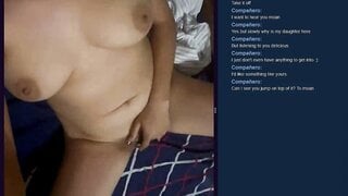 Omchater Flingster Hot MILF Rides Cucumber