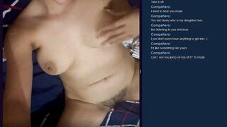 Omchater Flingster Hot MILF Rides Cucumber