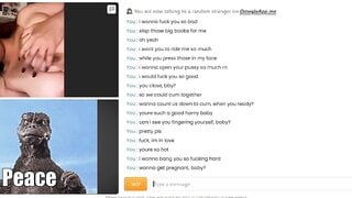 Omeagle Chubby Tits getting Naughty