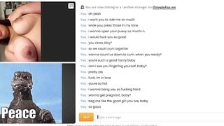 Omeagle Chubby Tits getting Naughty