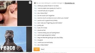 Omeagle Chubby Tits getting Naughty