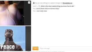 Omeagle Chubby Tits getting Naughty