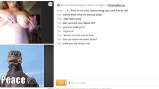 Omeagle Chubby Tits getting Naughty