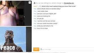 Omeagle Chubby Tits getting Naughty