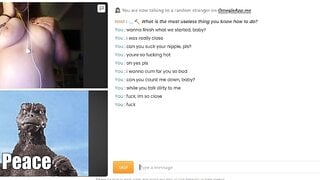Omeagle Chubby Tits getting Naughty