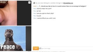 Omeagle Chubby Tits getting Naughty