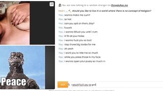 Omeagle Chubby Tits getting Naughty